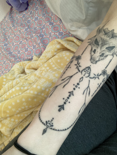 Explore family leg tattoo ideas, creative tattoo ideas in Rowlett, available at Fresh Image Tattoo Studios