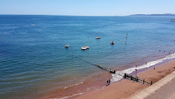 Teignmouth plajı'in fotoğrafı - rahatlamayı sevenler arasında popüler bir yer