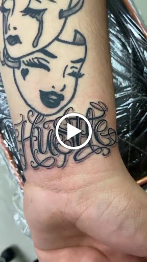 Explore fine line hand tattoo ideas, creative tattoo ideas in San Diego, available at Wylde Sydes Tattoo & Body Piercing