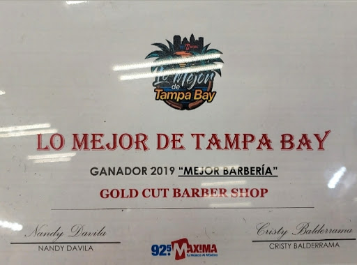 Hair Salon «Gold Cut Barber Shop», reviews and photos, 7031 W Hillsborough Ave, Tampa, FL 33634, USA