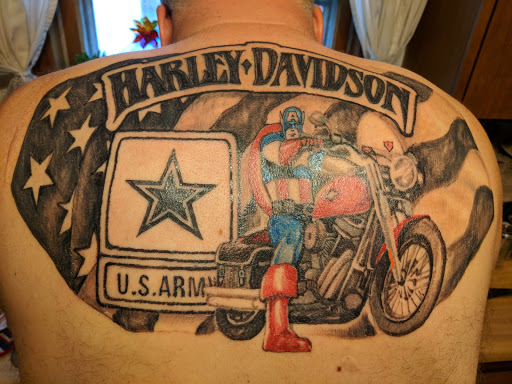 Explore mad hatter tattoo ideas, creative tattoo ideas in Columbia, available at Stone Crow Studio LLC Tattoo & Fine Art