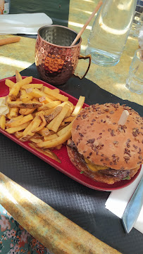 Hamburger du Restaurant français Restaurant du Midi à Rémuzat - n°4