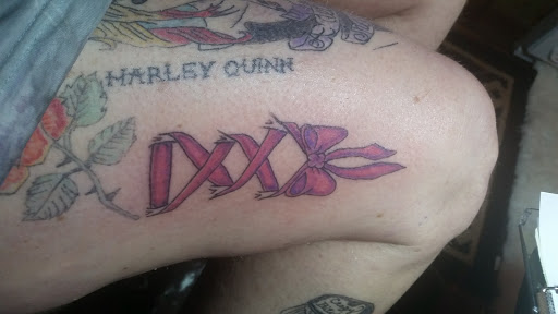 Explore name tattoo ideas for forearm, creative tattoo ideas in Davis, available at SIX GUN SOUND TATTOO