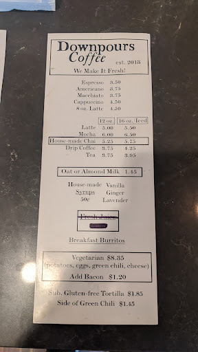 Coffee Shop «Downpours Coffee», reviews and photos, 3937 Tennyson St, Denver, CO 80212, USA