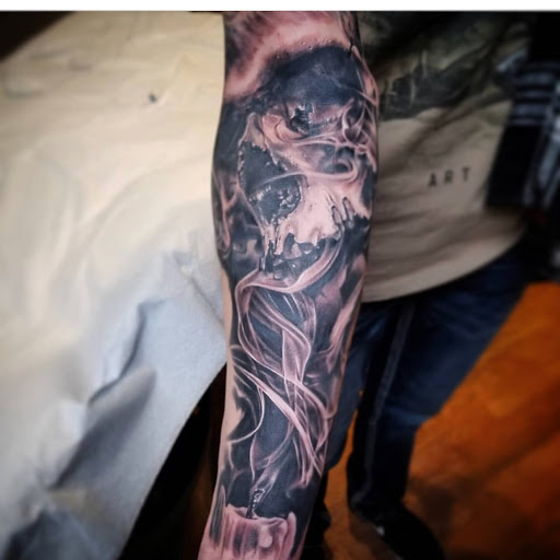 Explore ken kaneki tattoo ideas, creative tattoo ideas in Grand Rapids, available at Honest To Goodness