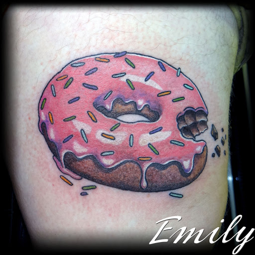 Tattoo Shop «Lucky Strike Tattoo and Body Piercing», reviews and photos, 115 E Broad St Ste 100, Quakertown, PA 18951, USA