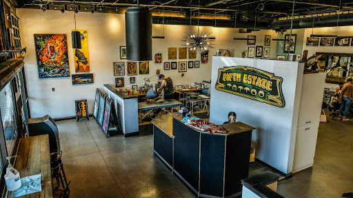 Explore dexter tattoo ideas, creative tattoo ideas in Gilbert, available at Fifth Estate Tattoo