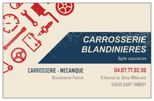 Blandinières Carrosserie à Saint-Thibéry (Hérault 34)