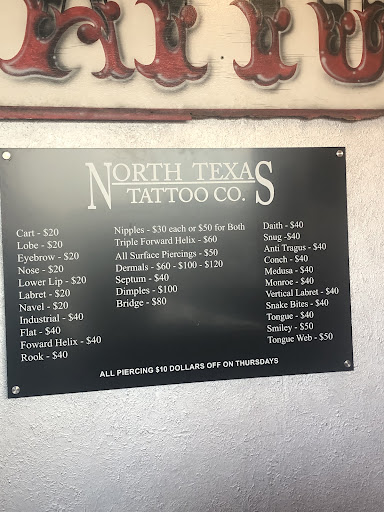 Tattoo Shop «North Texas Tattoo co», reviews and photos, 325 Bedford Euless Rd, Hurst, TX 76053, USA