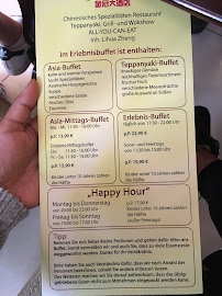 Wang Su à Kiel menu