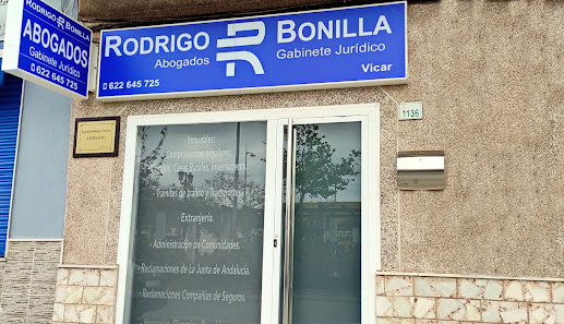 Rodrigo Rodríguez Bonilla Abogados Blvr. Cdad. de Vícar, 1136, 04738 Las Cabañuelas, Almería, España
