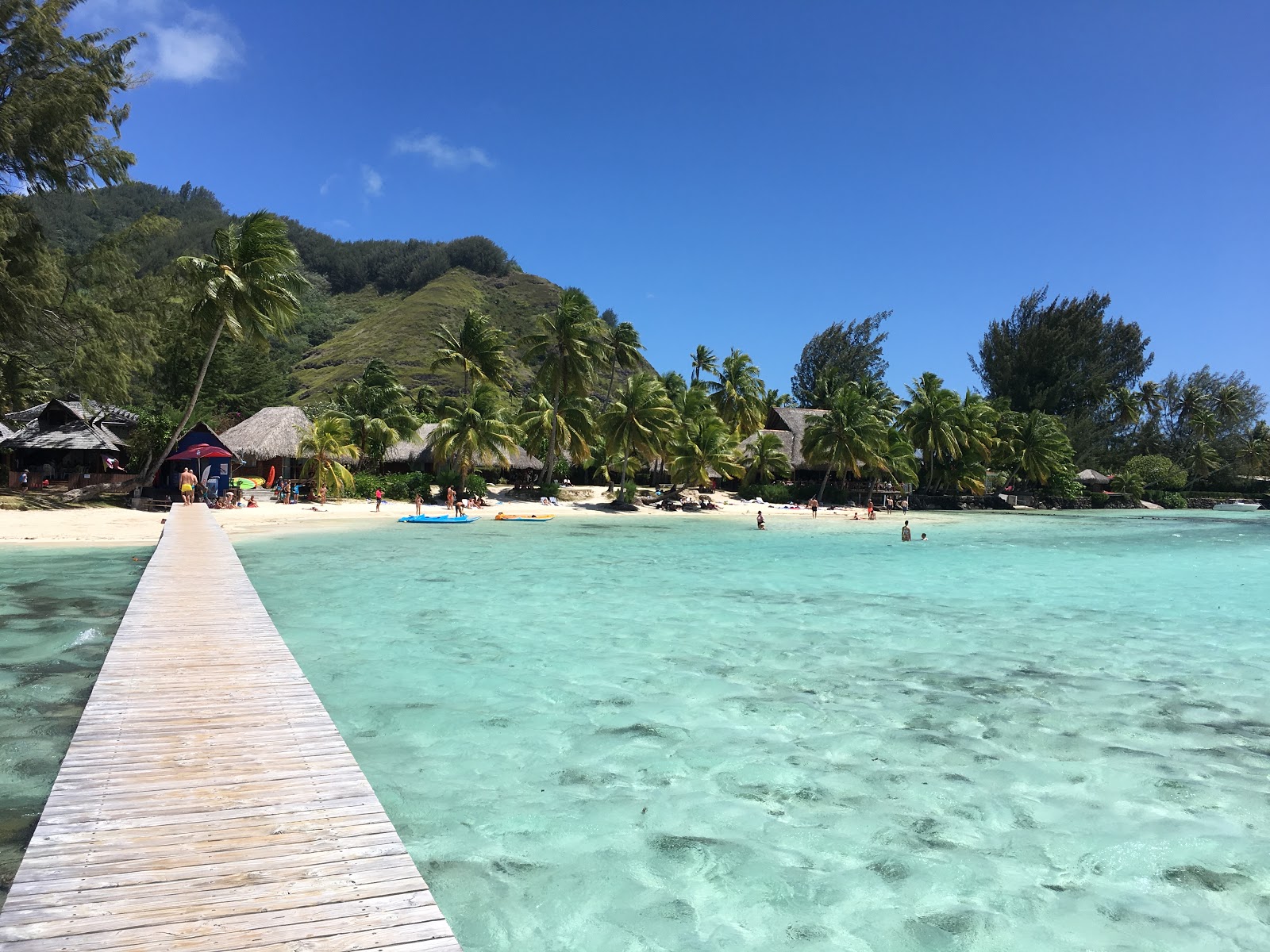 Plage des tipaniers的照片 便利设施区域
