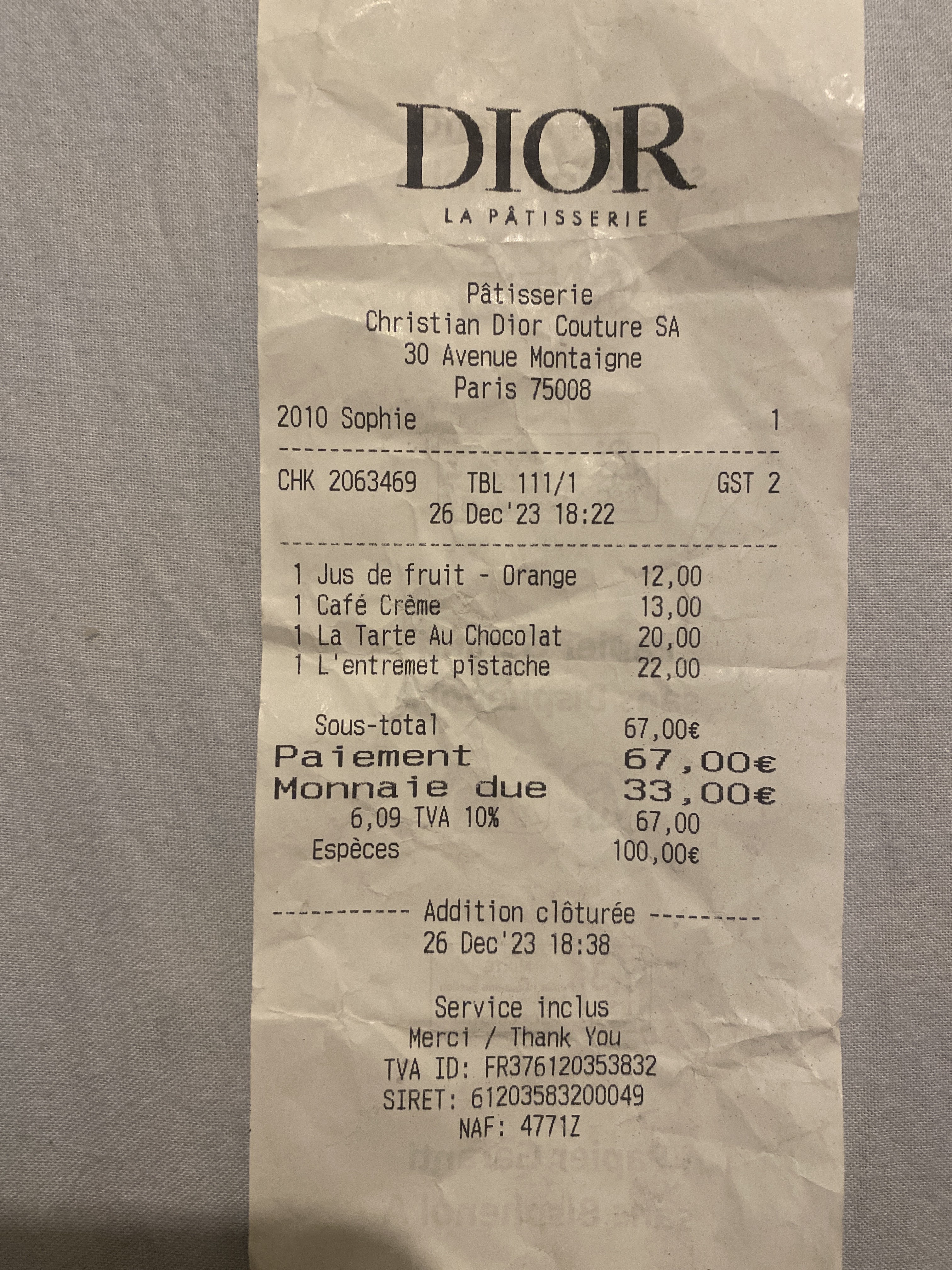 Photo n° 2 de l'avis de Lilou.a fait le 10/01/2024 à 19:13