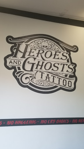 Tattoo Shop «Heroes & Ghosts Tattoo», reviews and photos, 3035 W Cary St, Richmond, VA 23221, USA
