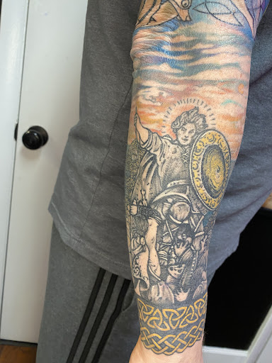 Explore tattoo ideas for dark skin guys, creative tattoo ideas in Red Bank, available at Resilient Visions