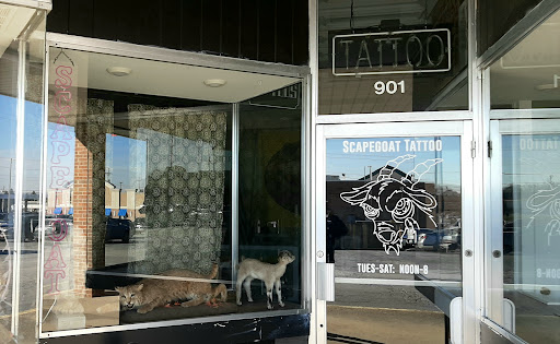 Explore lawyer tattoo ideas, creative tattoo ideas in Medina, available at Scapegoat Tattoos