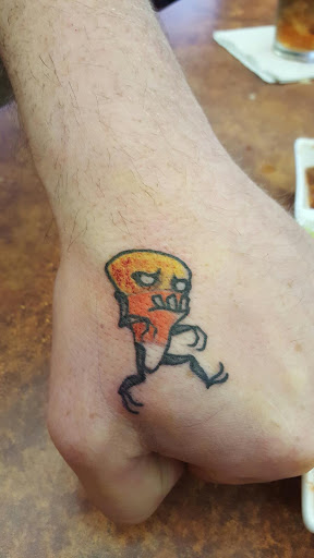 Explore peter pan tattoo ideas, creative tattoo ideas in Tulsa, available at Spaded and Jaded Tattoo