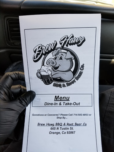 Barbecue Restaurant «Brew Hawg BBQ & Brewing Co», reviews and photos, 665 N Tustin St, Orange, CA 92867, USA
