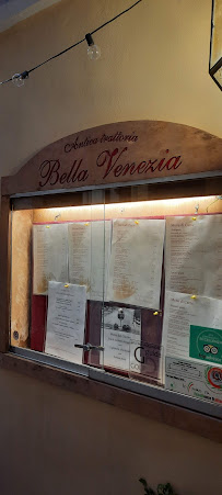 Ristorante Bella Venezia à Chioggia menu