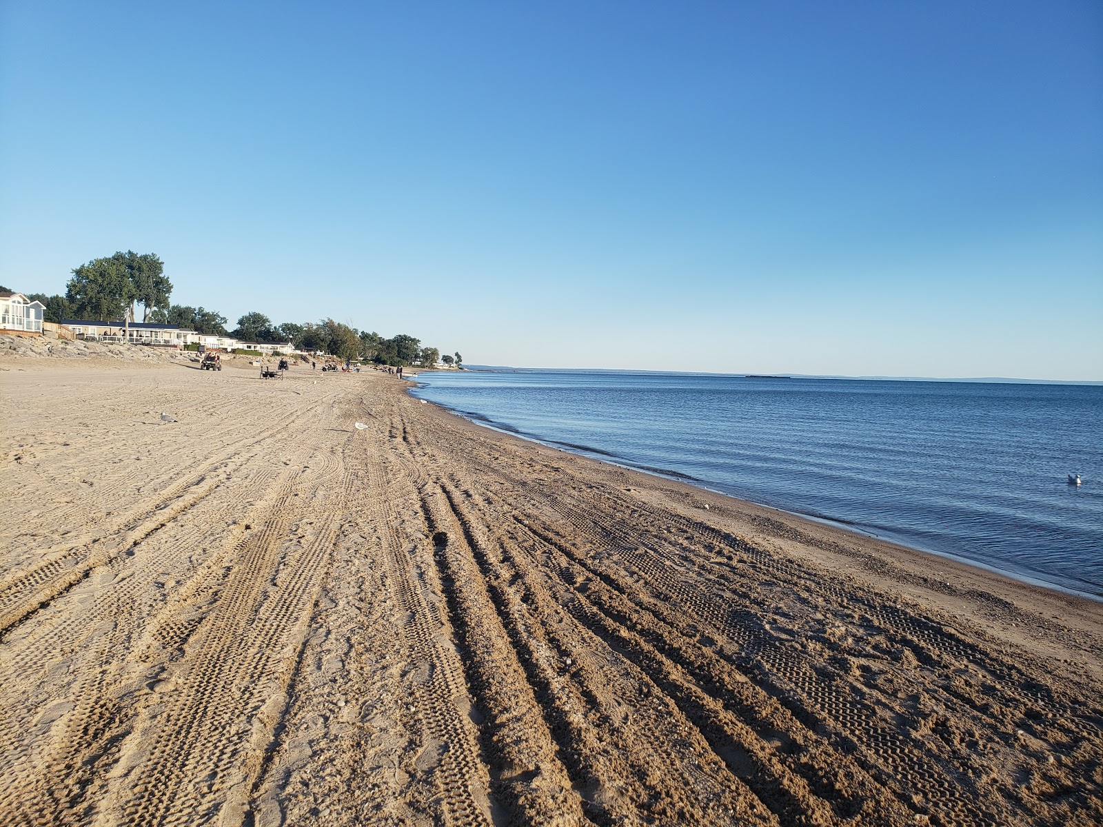 Fotografija Wyldewood Beach z lahki kamenček površino