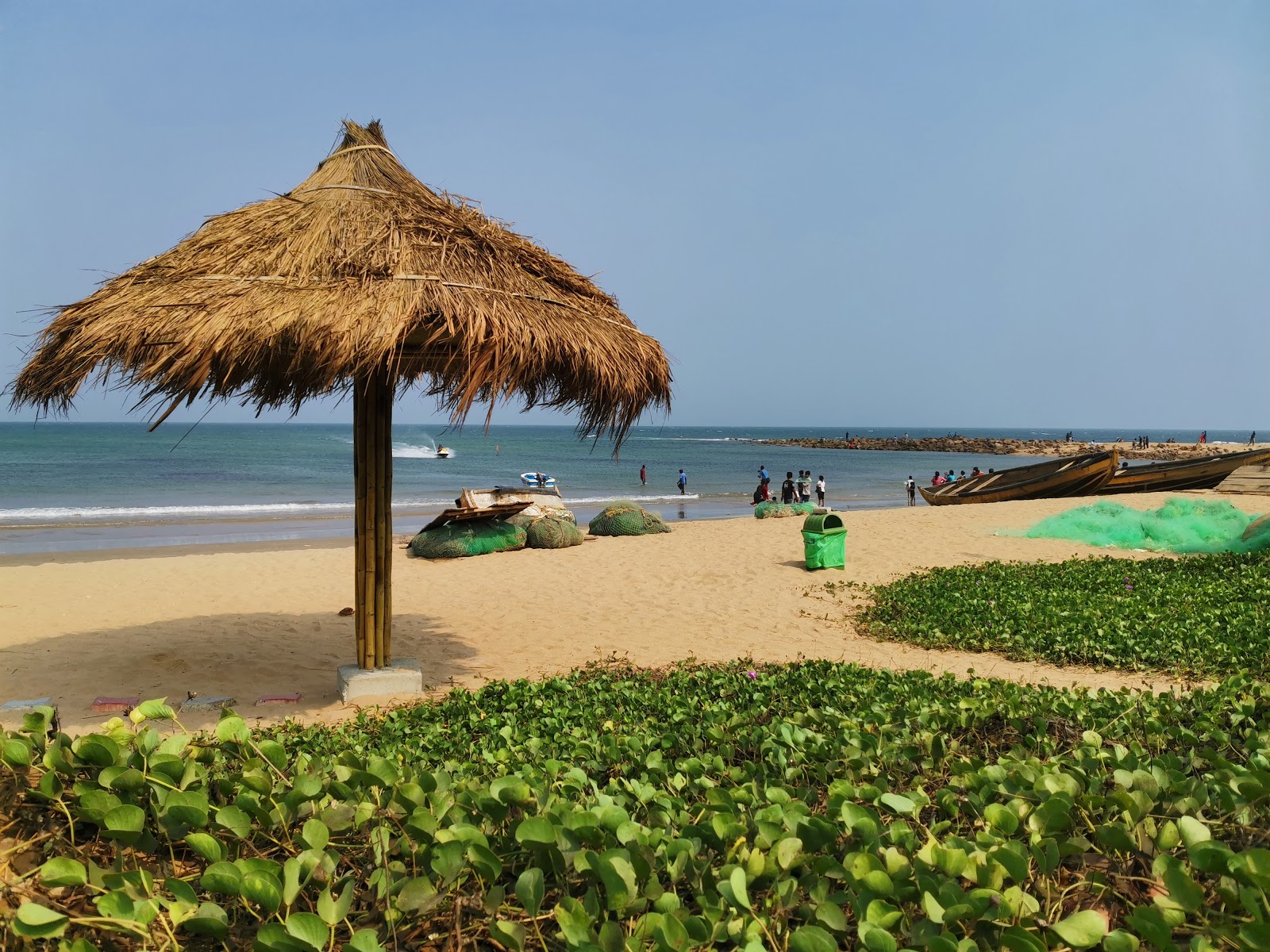 Fotografija Rushikonda Beach udobje območja