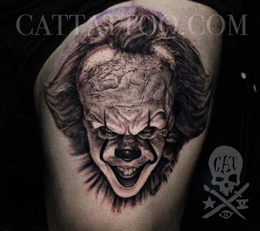 Explore witcher tattoo ideas, creative tattoo ideas in Addison, available at Cat Tattoo