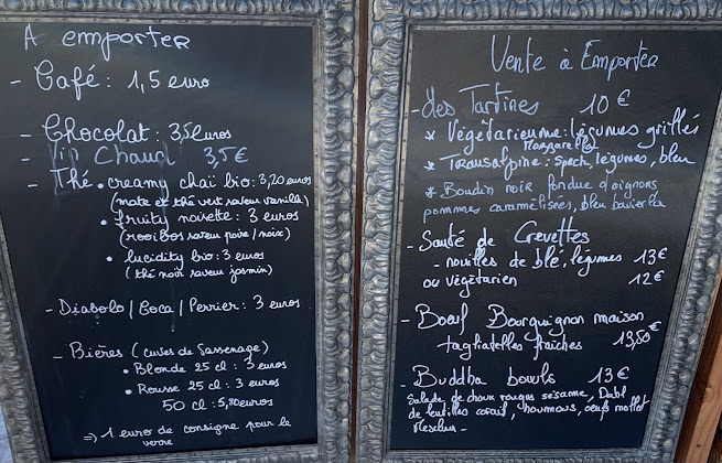 menu du restaurants Bistrot Ermitage à Saint-Nizier-du-Moucherotte