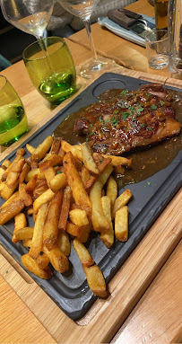 Steak du Restaurant de viande Rôtisserie La Ferme, Restaurant Vieux Port Marseille - n°13