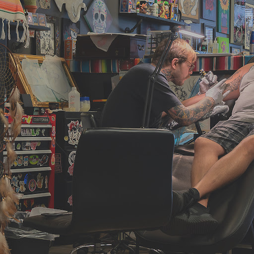 Explore chest cross tattoo ideas, creative tattoo ideas in Indianapolis, available at Memory Lane Tattoo Club