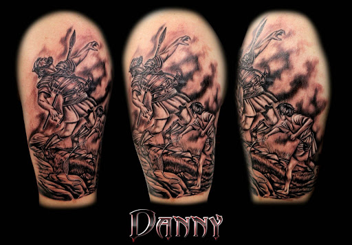 Explore butt cheek tattoo ideas, creative tattoo ideas in El Paso, available at Wyze Guyz Tattoo Parlor