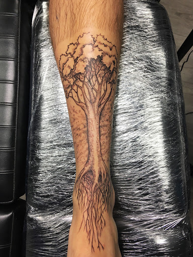 Explore tattoo ideas for names on wrist, creative tattoo ideas in Plymouth, available at Gunslinger Tattoo Co.