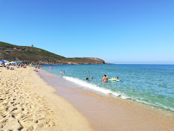 Foto von Torre dei Corsari Strand und die siedlung