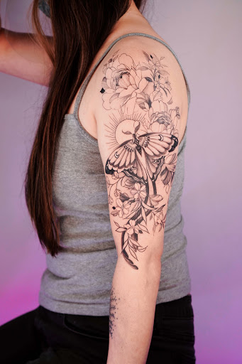Explore theme tattoo ideas, creative tattoo ideas in Portland, available at Midnight Tattoo