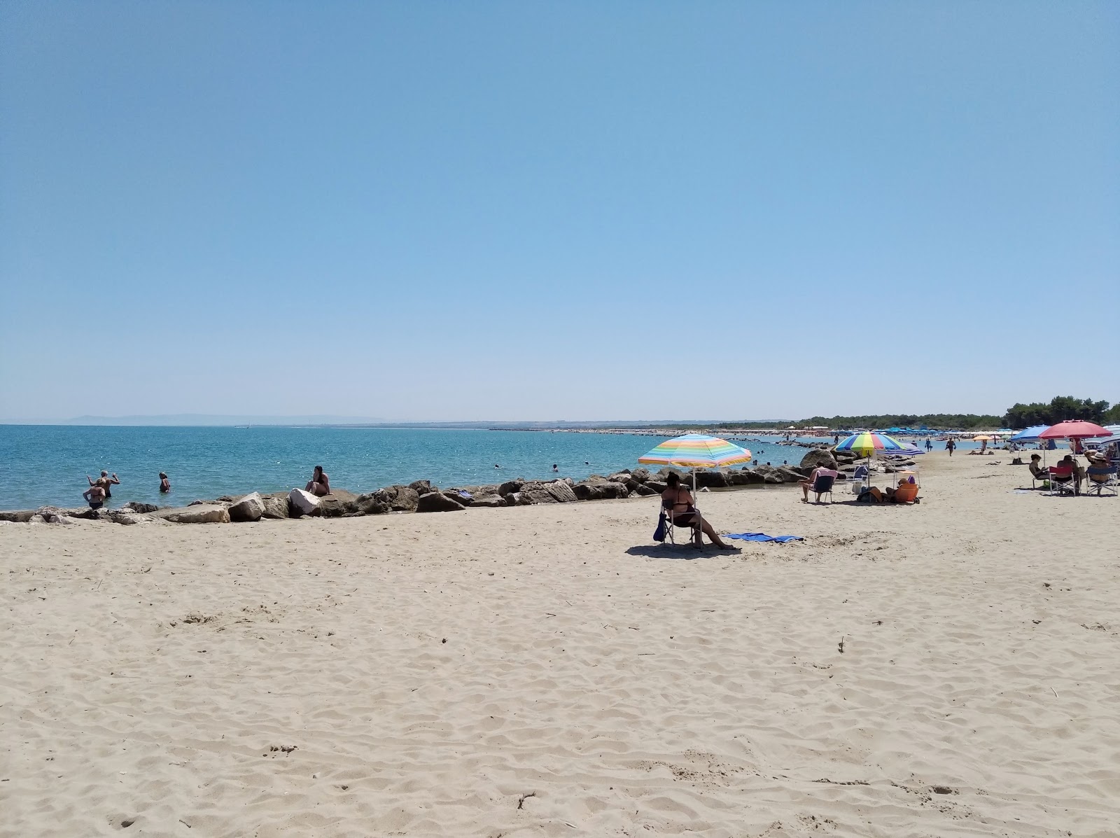 Foto af Spiaggia di Campomarino strandferiestedet område
