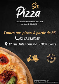 Pizza du Pizzeria Six-Pizza à Tours - n°10