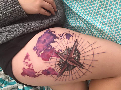 Explore let go and let god tattoo ideas, creative tattoo ideas in Savannah, available at Tatlyfe Studios