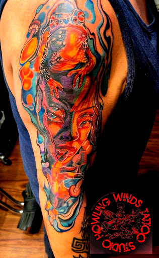 Explore spiritual tattoo ideas, creative tattoo ideas in Chatsworth, available at Howling Winds Tattoo Studio