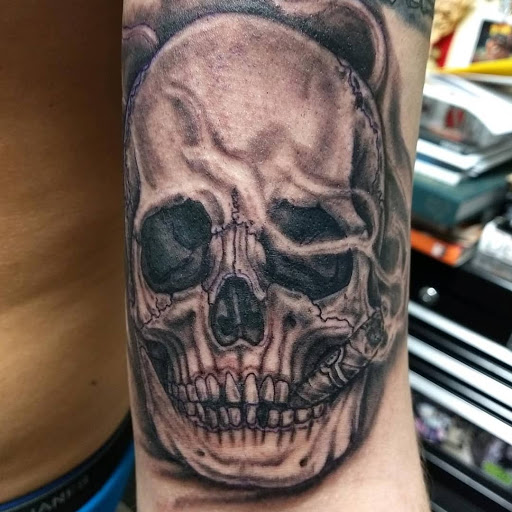 Explore american flag tattoo ideas for guys, creative tattoo ideas in Lagrangeville, available at Black Cherry Tattoo Studio NY