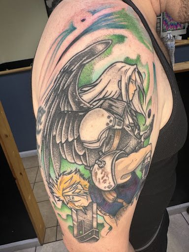 Explore crown tattoo ideas, creative tattoo ideas in Hatfield, available at Revelation Tattoo and Piercing