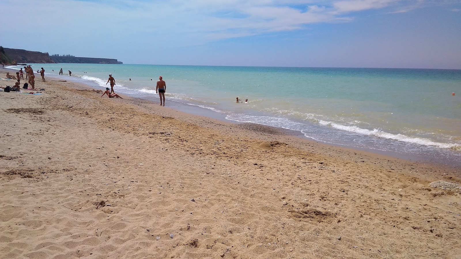 Fotografie cu Andreevka beach cu nivelul de curățenie înalt