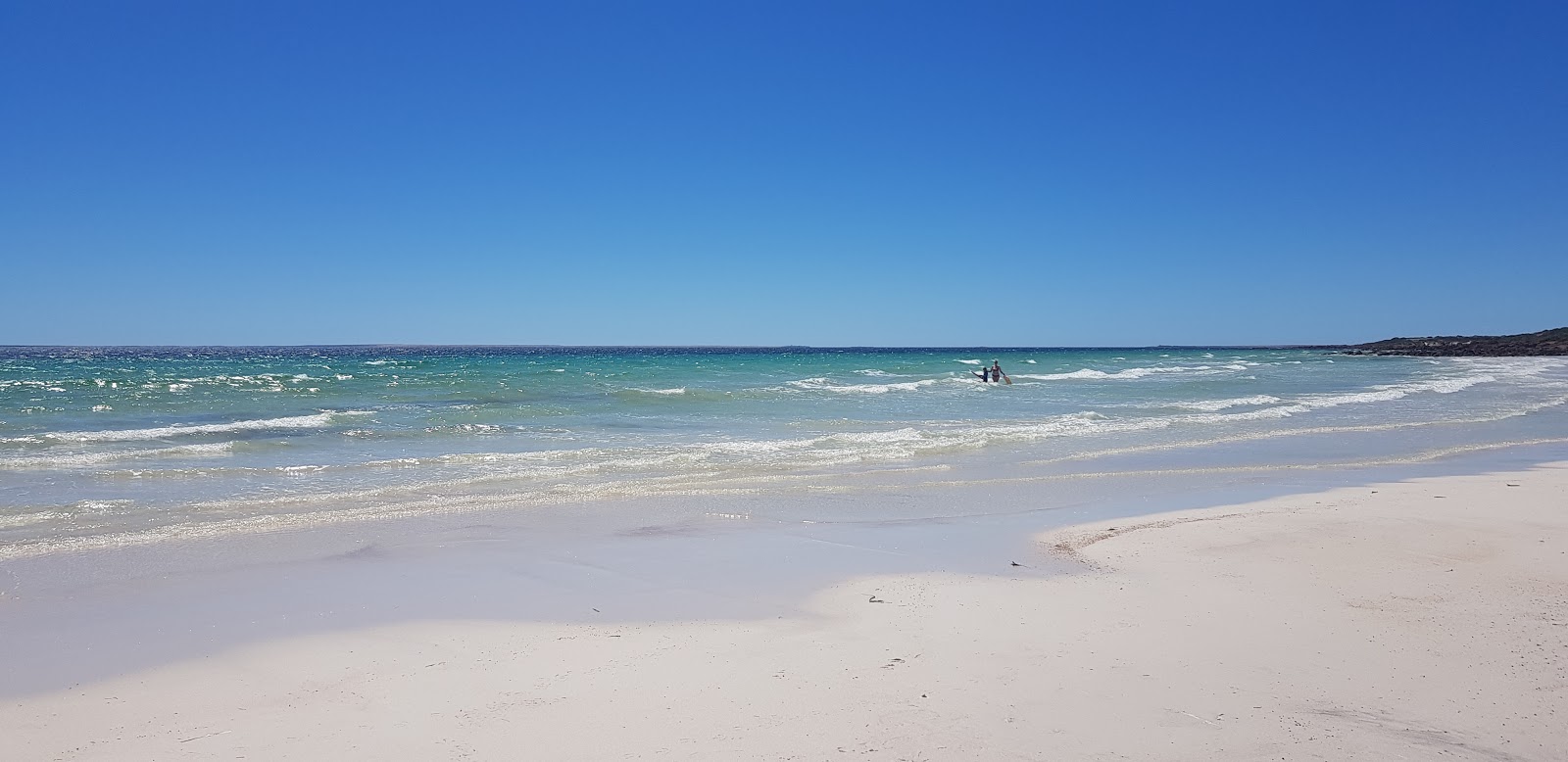 Second Beach的照片 带有碧绿色纯水表面