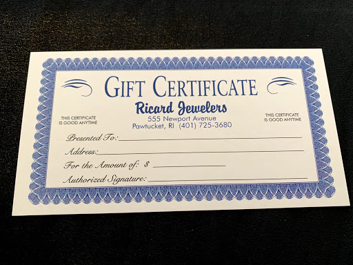 Jeweler «Ricard Jewelers», reviews and photos, 555 Newport Ave, Pawtucket, RI 02861, USA