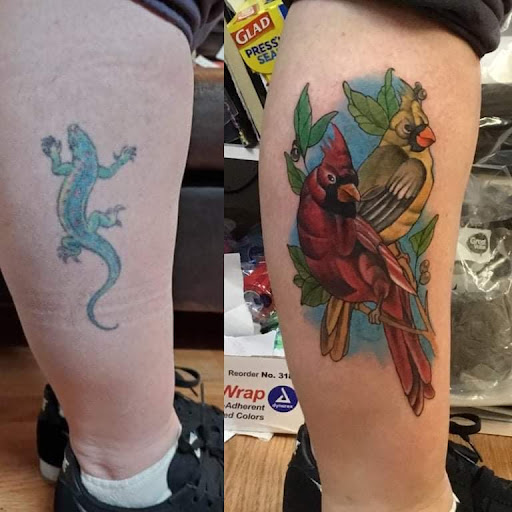 Explore katana tattoo ideas, creative tattoo ideas in Milwaukee, available at West Allis Tattoo & Gallery Tattoo Shop Milwaukee