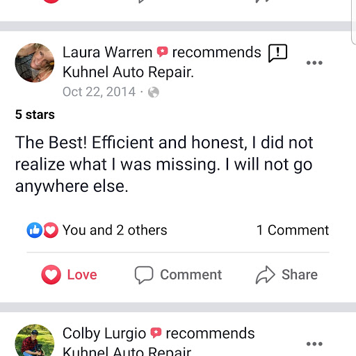 Auto Repair Shop «Kuhnel Auto Repair», reviews and photos, 2309 Westfield St, West Springfield, MA 01089, USA