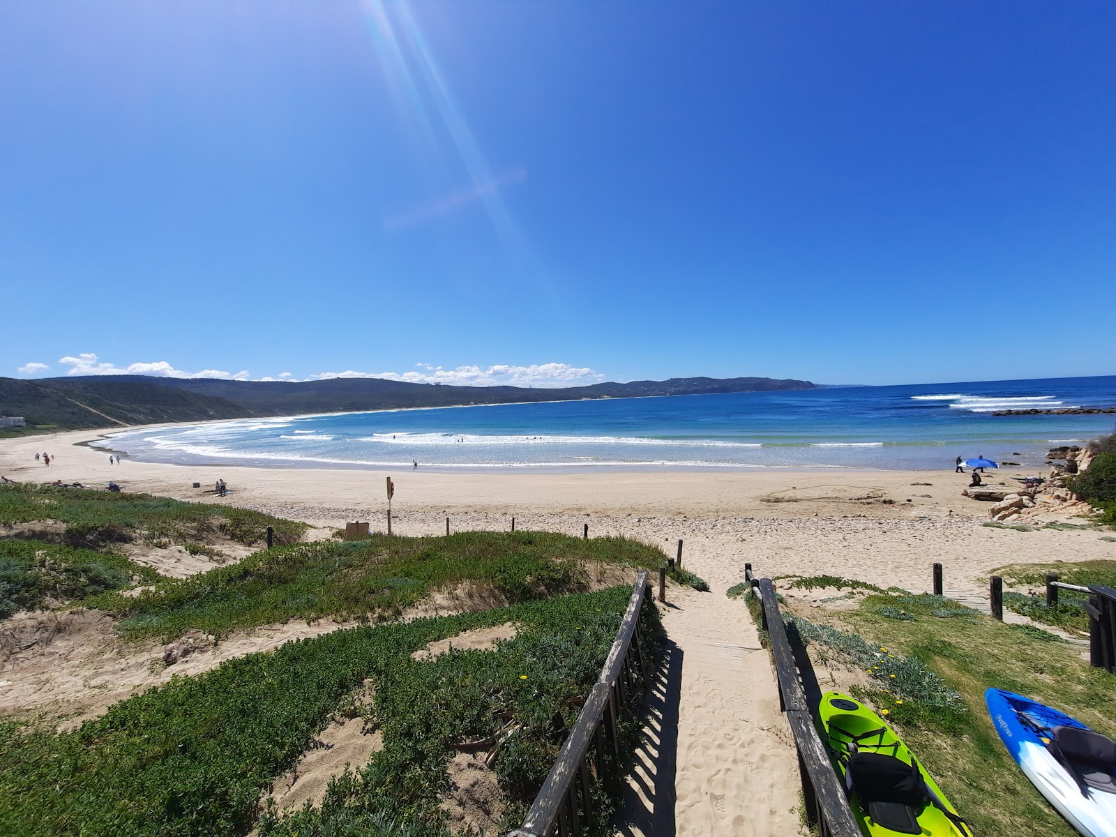 Foto de Buffalo Bay beach - lugar popular entre os apreciadores de relaxamento