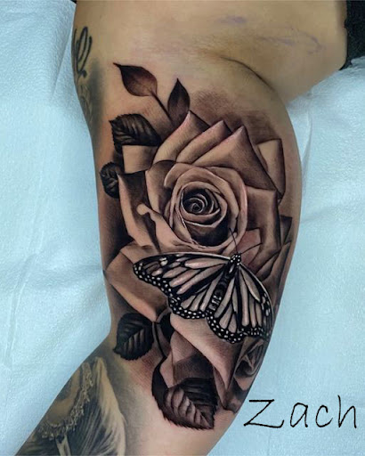 Explore tattoo ideas on ribs for men, creative tattoo ideas in Sanford, available at Venom Ink Tattoo