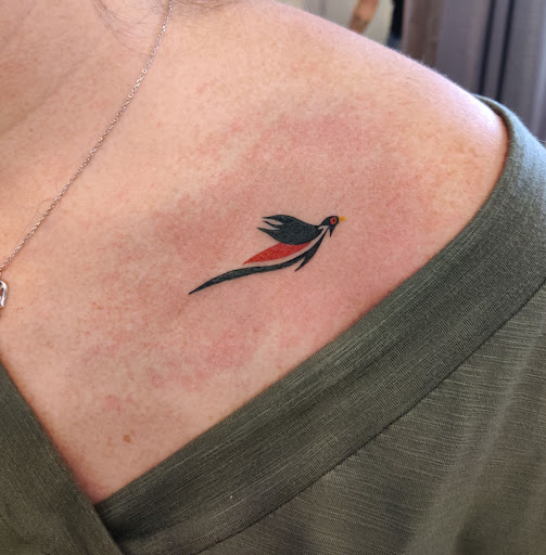 Explore mercury tattoo ideas, creative tattoo ideas in Hebron, available at Explosive Ink Tattoo