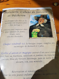 Auberge de Malaterre à Villard-de-Lans menu