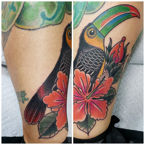 Explore ballerina tattoos ideas, creative tattoo ideas in Egg Harbor Township, available at Mr. Blue Sky Tattoo