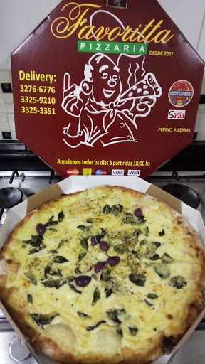 Logo da empresa - Favorita Pizzaria
